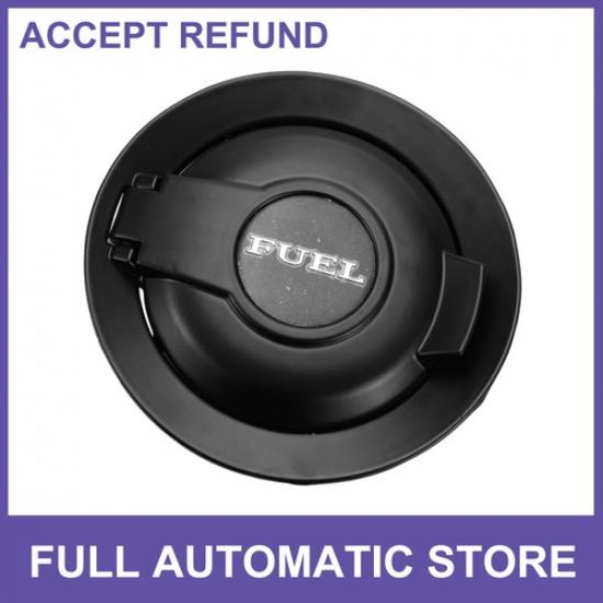 Fuel Filler Door Cover Gas Cap Cover for Dodge Challenger 2008- Black