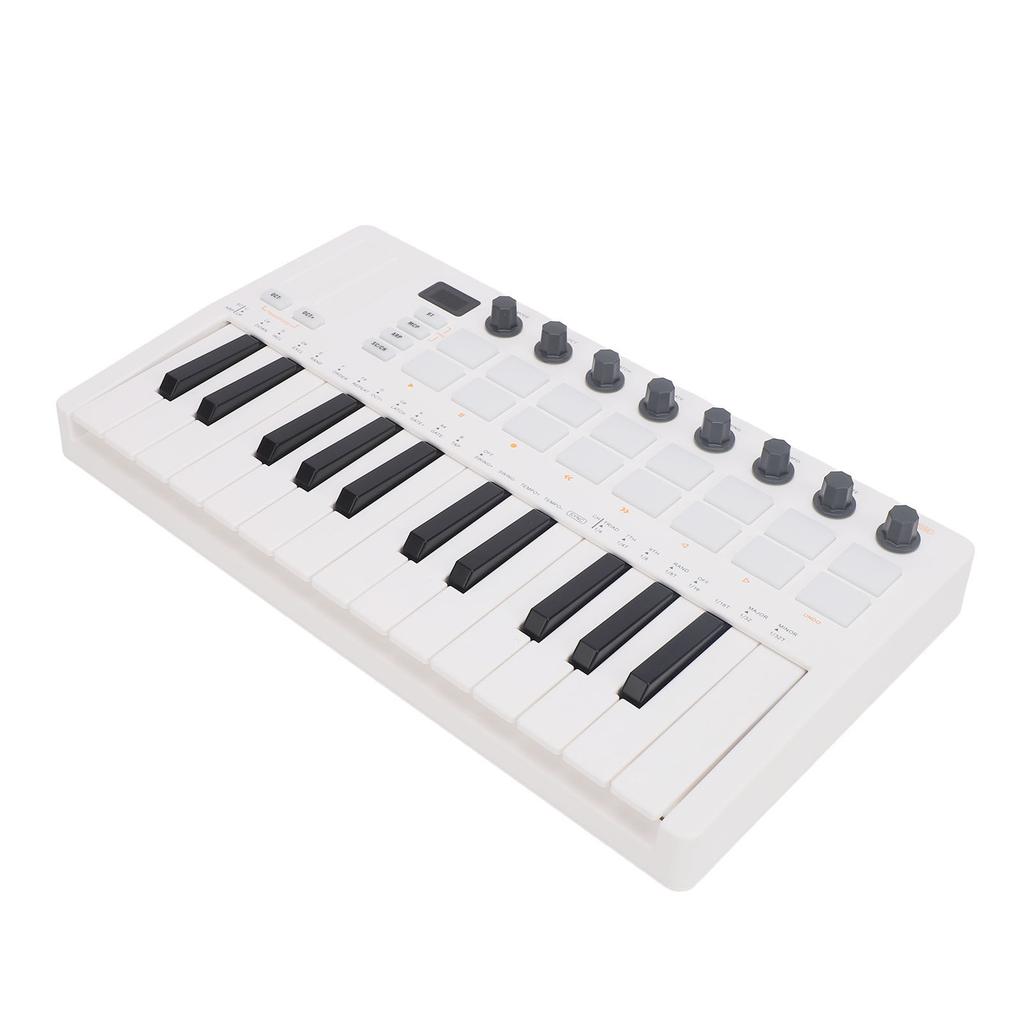 MIDI Keyboard Controller BT Wireless 25 Key Keyboard Controller for Practice Performance