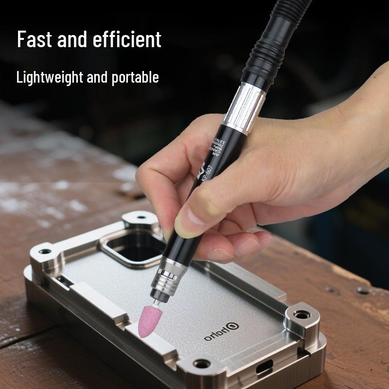 Gaobao Pneumatic Windmill Pen: Speed-Controlled Polishing and Engraving Grinder with 3mm Carving Tool
