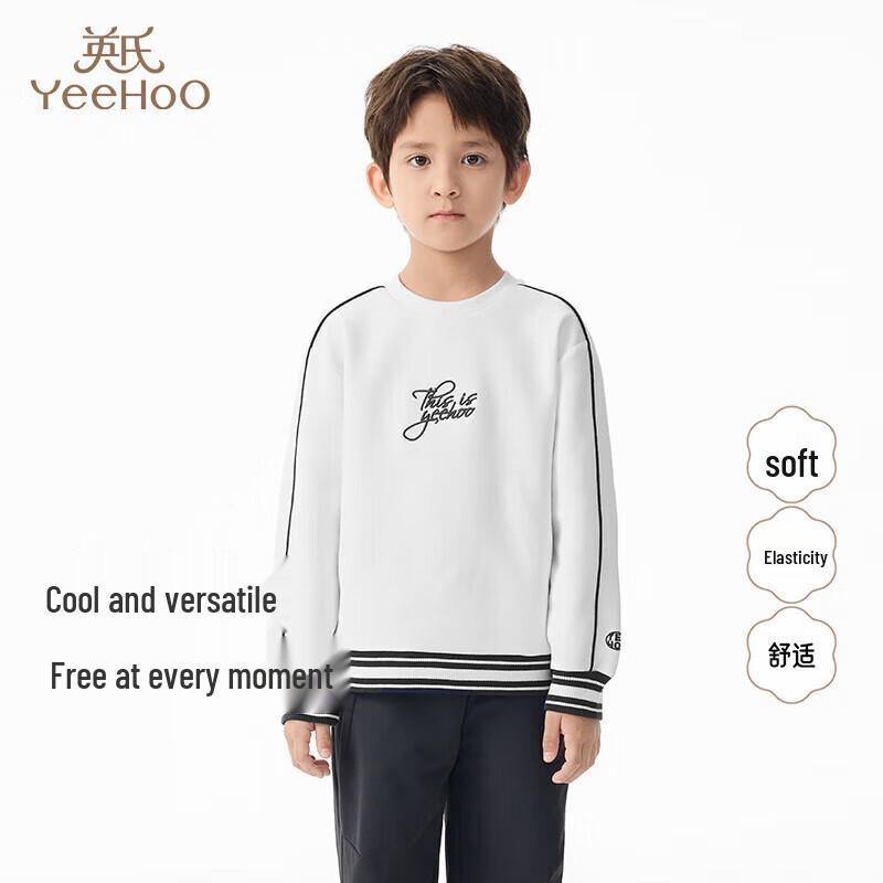 YEEHOO Boys Casual Long-Sleeve Pullover Sweatshirt 110