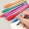 Ballpoint Pen Bullet Type 1.0mm Socket Plastic Pen 10 Colors Creative Ballpoint Pen Children Stationery Office Ballpoint Pen