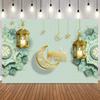 Eid Mubarak Ramadan Photography Backdrop Moon Photophone Baby Portrait Photozone Party Decor Background Photo Studio Props7