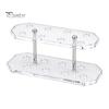 Athletic Room Accessories Acrylic Dart Display Stand, 8 Caapcity Oblique Design Organizer, Space Modern Saving Desktop Storage Rack for Game