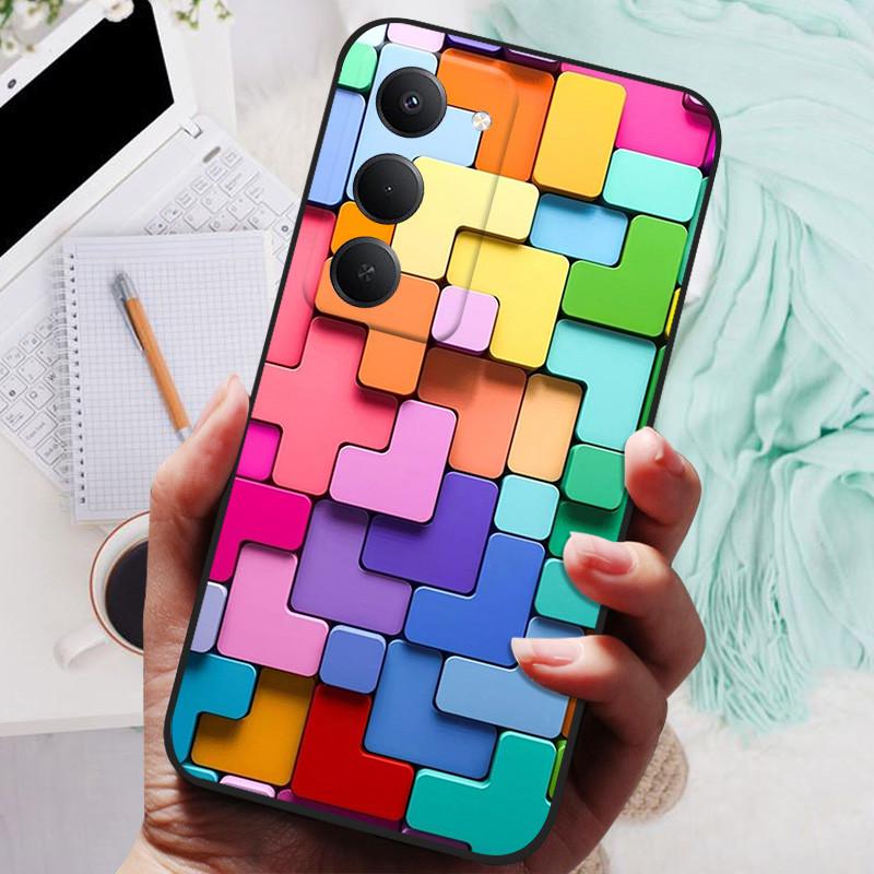 Xiaomi Redmi 15 4G Kılıfı Aslan Kurt Silikon Yumuşak Arka Kapak Xiaomi Redmi15 5G Telefon Kılıfı İçin Redmi 15 2025 Koruyucu Kabuk
