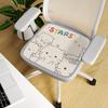 30x30cm Summer Ice Silk Cushion Office Cartoon Panda Children's Bench Sofa Cushion Car Cushion Learning Table Cushion cushion