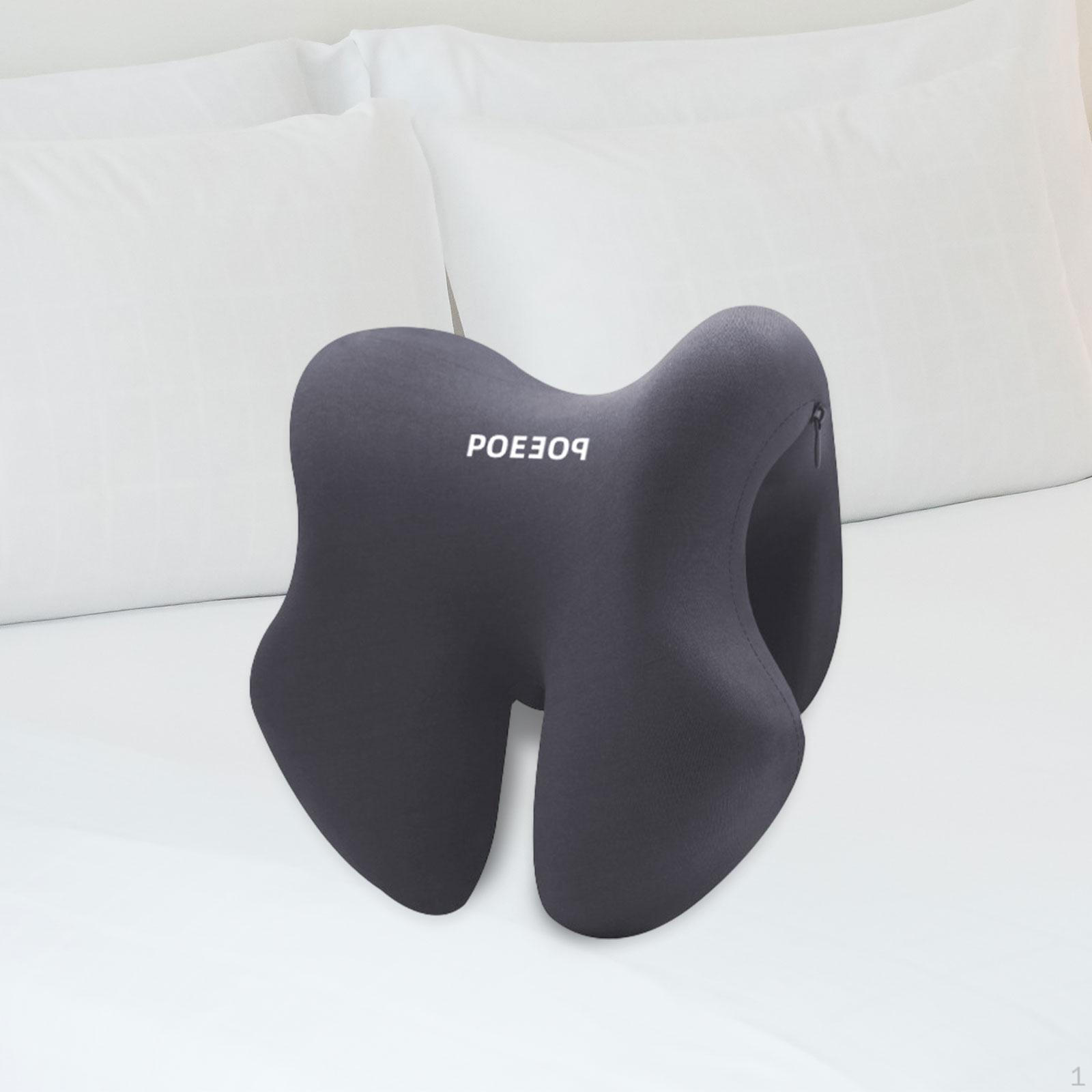 

Легкая подушка для шеи, пена с эффектом памяти для путешествий и использования в офисе темно-серого