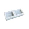 Storage Box Mold Resin Silicone Mold Diy Crystal Glue Double Square Storage Tray Mold for Making Fruit Storage Plate