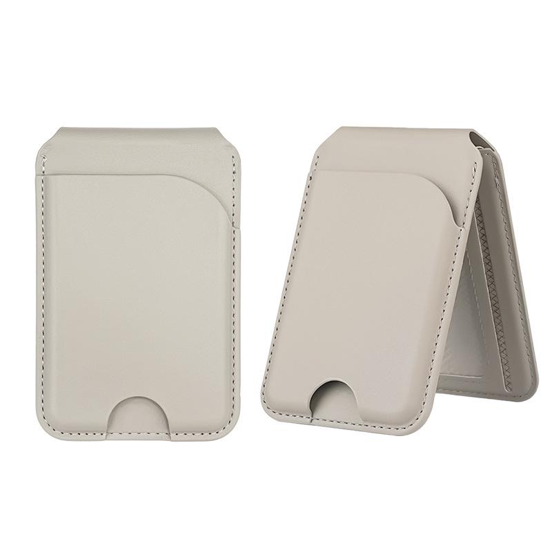 Magnetic Card Holder for 15 Pro/16 Max with Precision Hinge - MagSafe Card Sleeve & Phone Stand