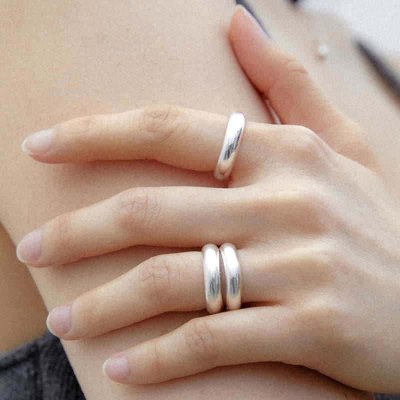 Byweekend 4mm Matt Engage Ring