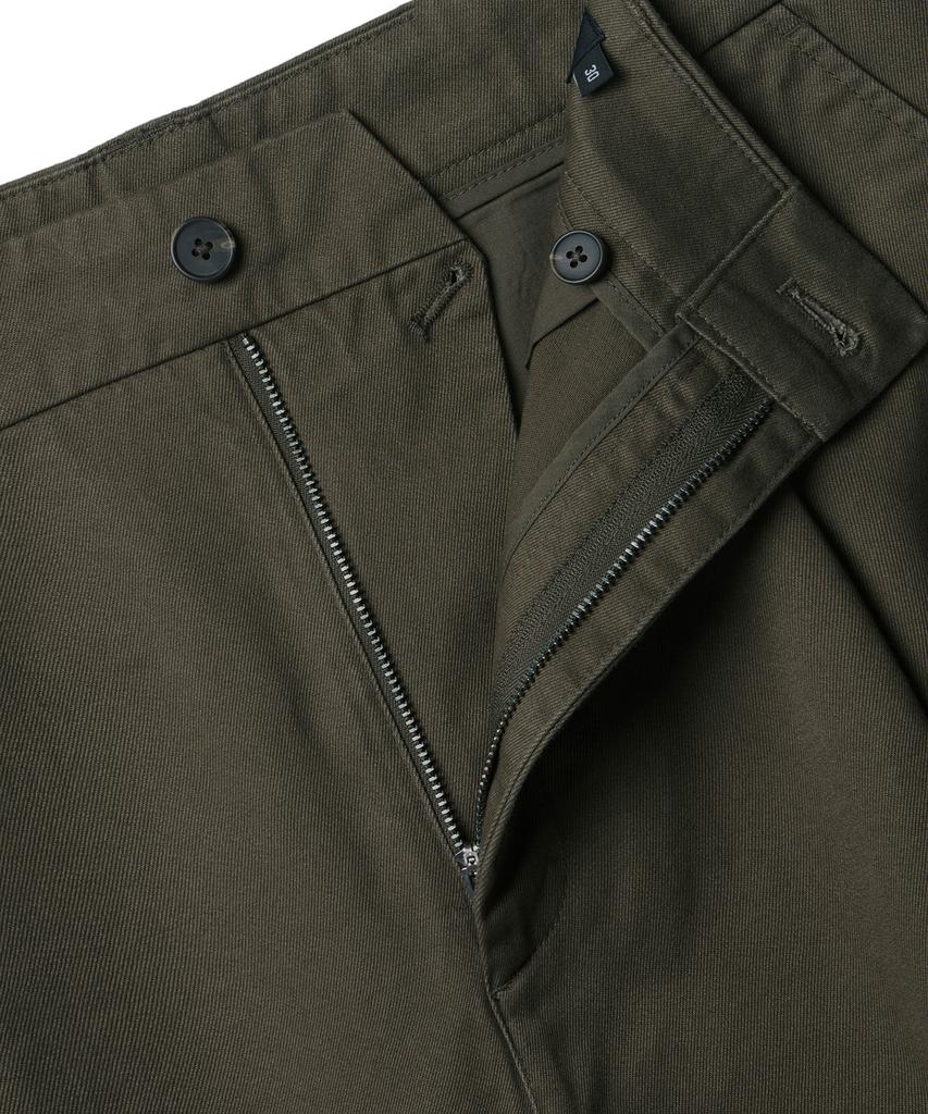 Musinsa Standard Curved Wide Chino Pants [Khaki]