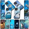 Soft Cover for Xiaomi Poco C75 C65 C71 C85 X7 X6 M6 M7 F7 F8 Ultra F6 Pro Coque Phone Case Dolphin Animal