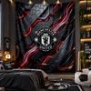 Wandbehang Tapisserie Manchester United Drucktuch für Wohnzimmer Schlafzimmer Heimdekoration