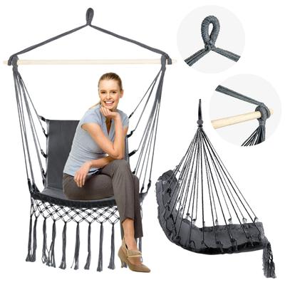 Brazilská židle, velká zahradní houpací síť, houpačka, závěsná židle, boho dětská