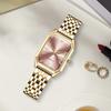 Punk Jewelry Set Unisex Hip Hop Style Exaggerated Thick Chain Rhinestone Decor Golden Color Club Party Performance
