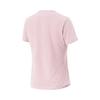 Li Ning Cool Tea Casual Fashion Dopamine Climbing Fitness Quick-Dry Comfortable Versatile Short Sleeve T-Shirt Women Tops Milk-Stone-Pink ATSV592-1