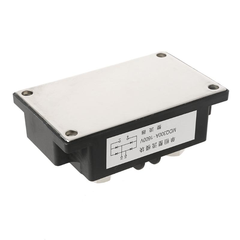 MDQ 4-terminal Black Single Phase Charger Diode Bridge Rectifier 300A High Power 1600V Bridge Rectifier Module Board
