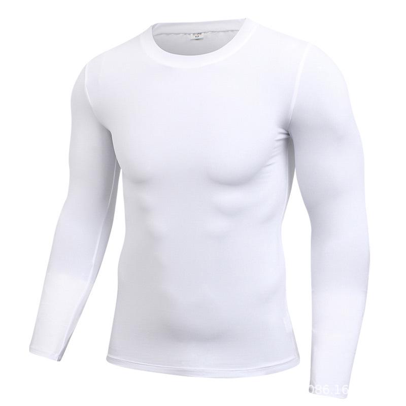

Men s Quick-Dry Long Sleeve Bodysuit: Breathable Elastic Base Layer for Basketball, Running, and Fitness. Suitable for Children and Adults. 24 (Children) белый