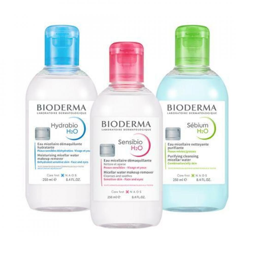 

Bioderma Очищающая вода Bioderma 250 мл Выберите 1 из 3 Sensibio H2O 250 мл