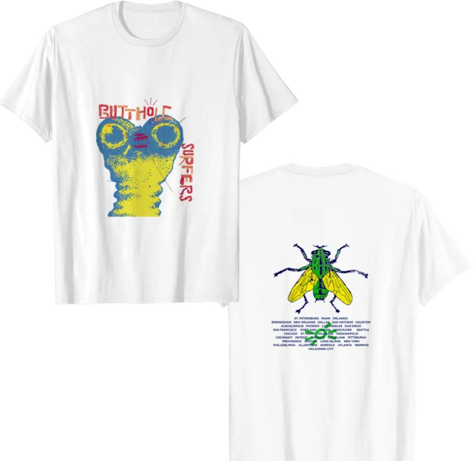 Vintage Butthole Surfers  1993 Independent  Worm Saloon To T-shiTshirt Unisex T-Shirt XL