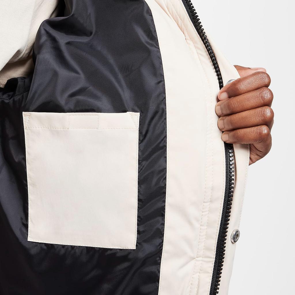 Nike Down Jacket FW24 Outdoor Casual Sports Hooded Zipper Kids Jackets White HQ7165-126