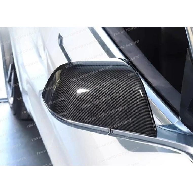 Side Mirror Cover For Tesla Model Y     View Shell Housing Wing