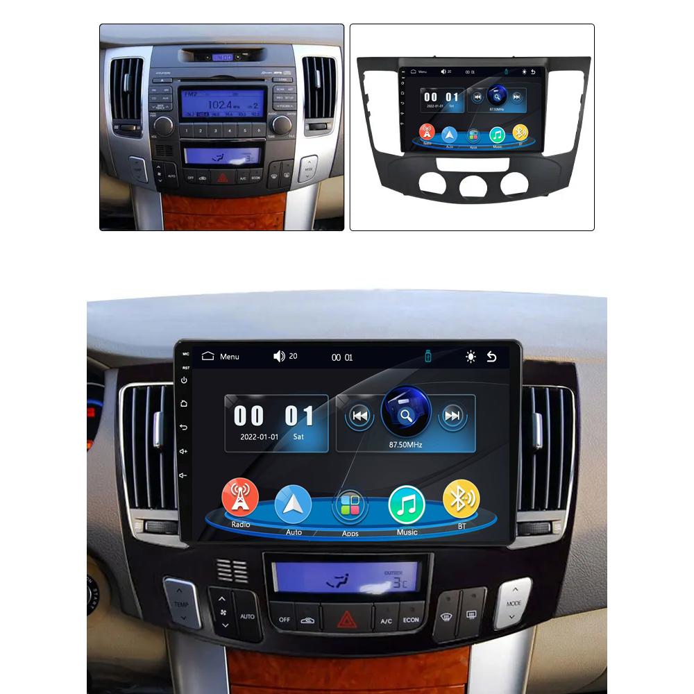 Car Radio Multimedia MP5 Player Head Unit Stereo BT For Hyundai Sonata NF 2008-2010