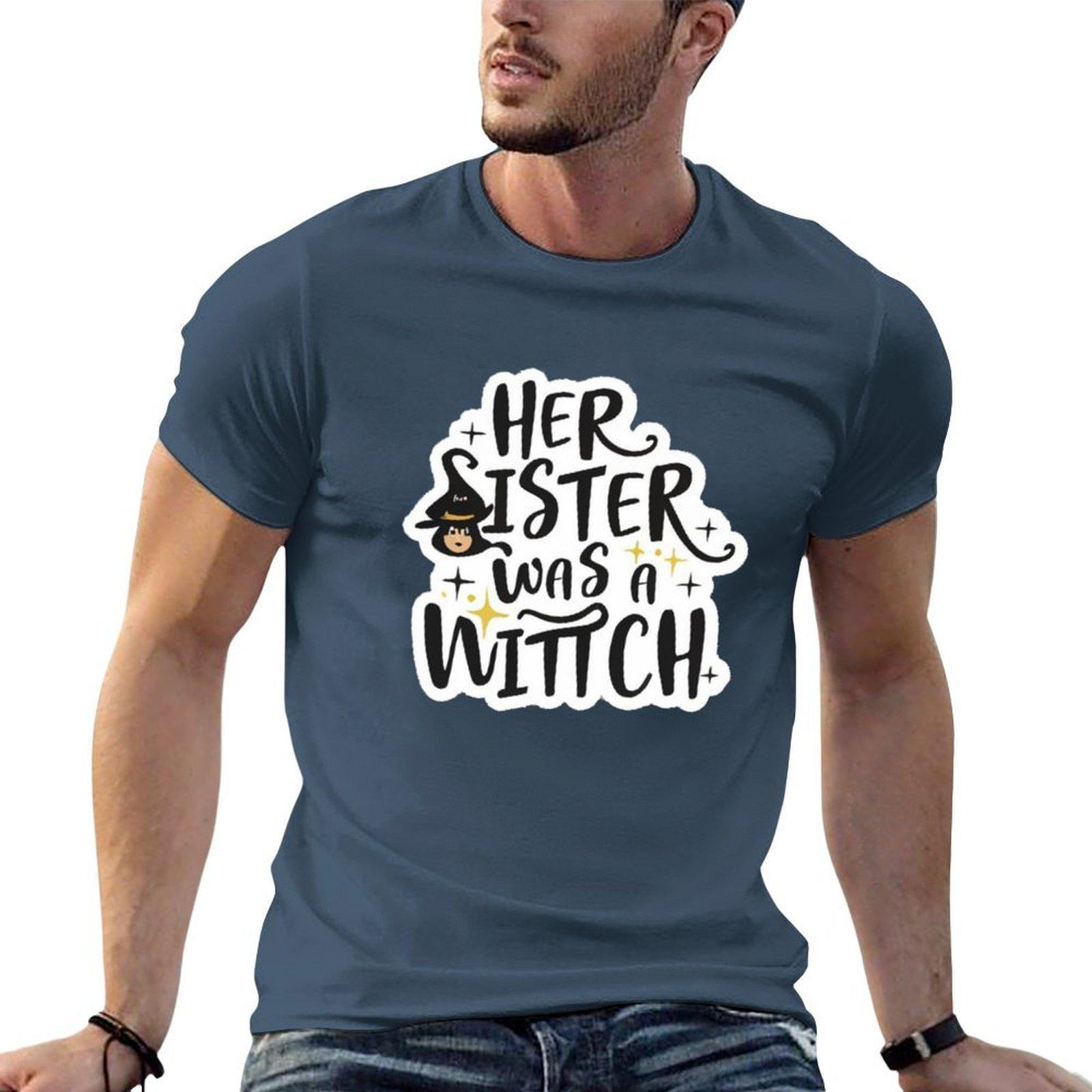 her sister was a witch TShirt man t shirts high quality luxury brand essential t shirt TShirt S