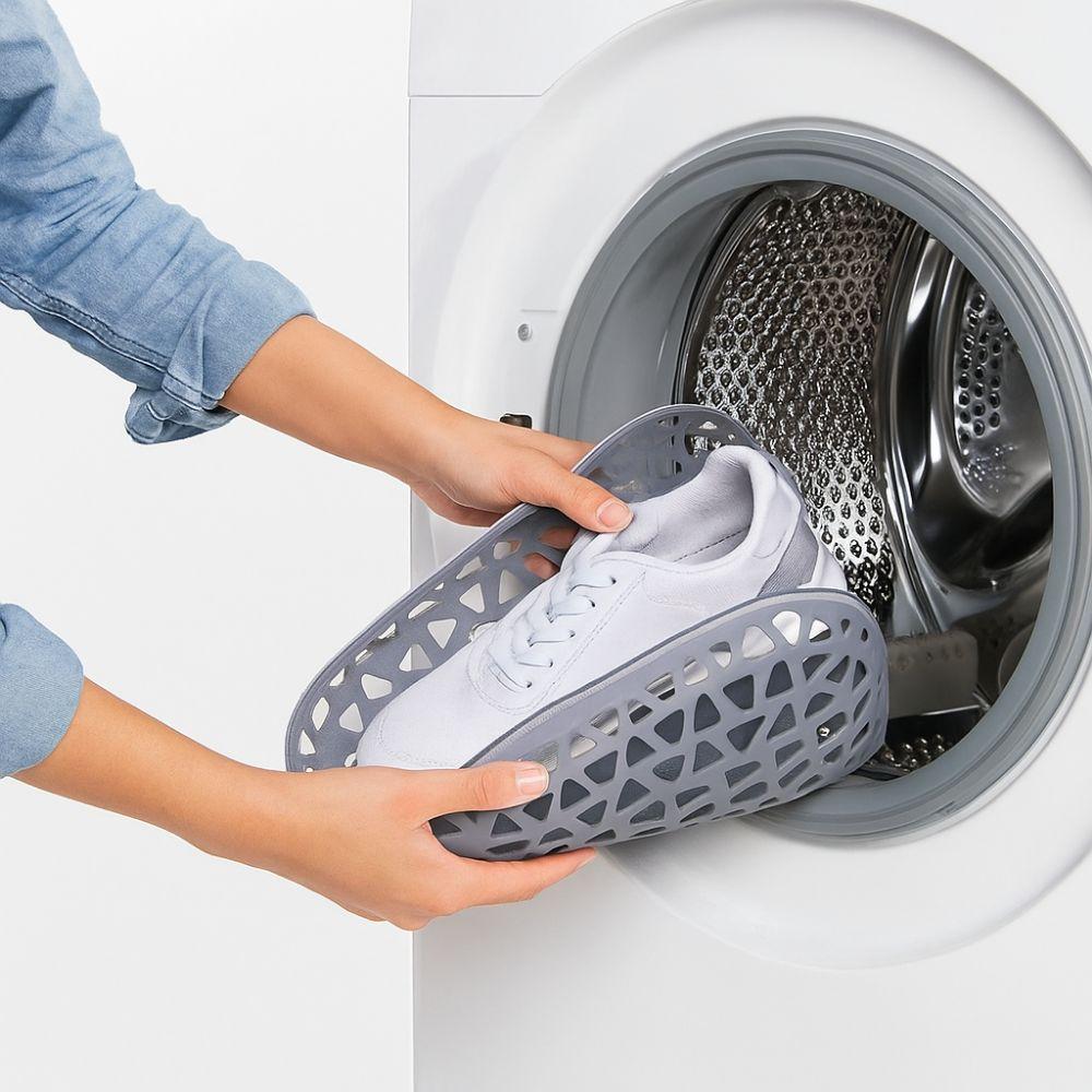 2Pcs Anti-Deformation Shoe Cleaning Bag Reusable Shoe Protection Bag Shoes Laundry Bags  Travel
