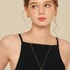 murmur [925silver]Bell drop necklace