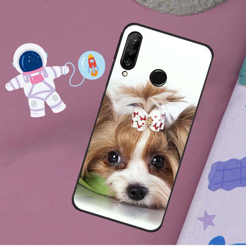 Yorkshire Terrier Dog For Huawei Nova 11i 8i 7i 3i Nova 10 9 SE 5T Y60 Y61 Y70 Y90 P20 P30 P40 Lite P60 Pro Case