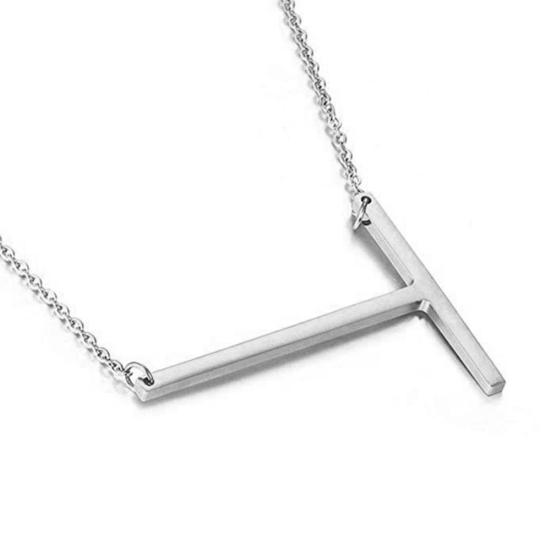 Women 26 English Letter Pendant Chain Necklace Choker Party Jewelry Gift
