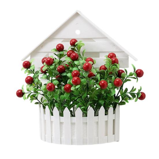 Hanging Flower Basket, Sustainable Use Handcrafted Unique Design, Durable Wear-Resistant Home Decoration, for Balcony Garden Windowsill L