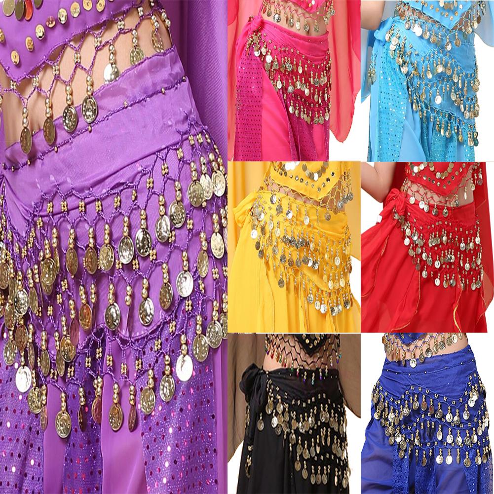 88  Children Belly Dance Waist Chain Chiffon Delicate Indian Dance Performance Waist Chain