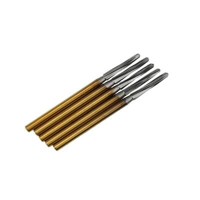 5 st/kartong Dental Carbide Tungsten Borr tandextraktionsborrar för höghastighetshandstycke 28mm