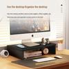Beifang Monitor & Laptop Riser Desk Organizer