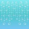 6 White Bubble Garland Decorations, PVC Mermaid Birthday Decorations, 3D Bubble Cutout Garland for Under the Sea Party Decorations, Kids Birthday