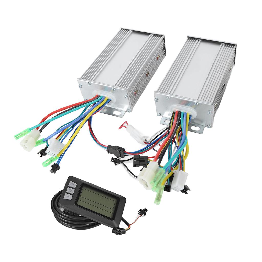 Kit Controller Dual Drive Bicicletă 500w cu Panou de Afișaj Kit Conversie Bicicletă Electrică pentru Electric