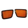 1 Pair Amber Front Bumper Reflector For Honda CR-V 1997-2001