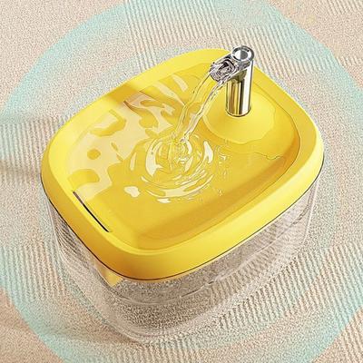 1.5L Cat Drinking Fountain Anti-Dry Burning Removable Pet Water Feeder Large Capacity Quiet Operation Dog Drinking Fountain