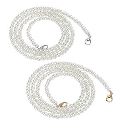 2 Stück Taschenriemen Silber Golden Austauschbar Praktisch Geldbörsenkette Zubehör für Mobiltelefone
