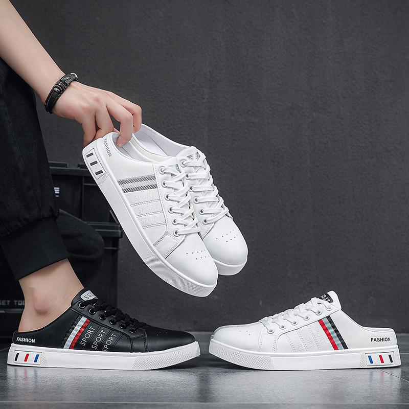 Men's Wide Width Sneakers 39-44 EU - Breathable Lace-Up Casual Shoes with Memory Foam, Non-Slip Gym/Walking Shoes for Daily Wear