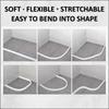 1M Ground Block Water Stop Strip Curve Frame Bathroom Gear Threshold Block  Door Threshold Gap