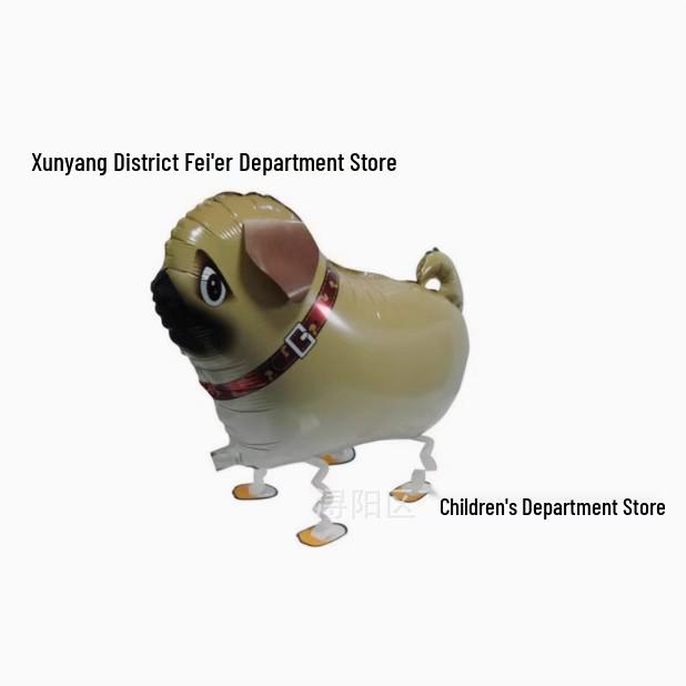 Cartoon Animal-Shaped Walking Pet Balloon for Children's Birthdays