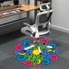 1PC Sun Moon Stars Mandala Chair Carpet for Office, Indoor Non-Slip Washable Carpet, Soft Comfortable Mat For Office Room yy250930236