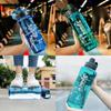 Space Cup 2000ml Plastic Sports Water Bottle With High Temperature Resistance For Adults