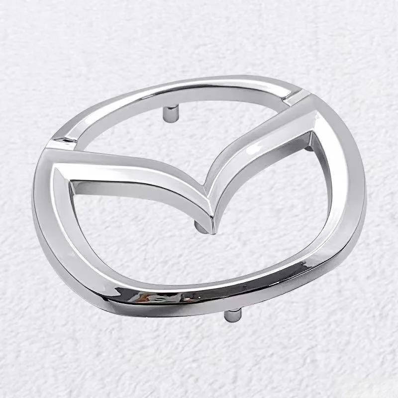 

3D ABS for Mazda 57x45mm Car Steering Wheel covers emblem Sticker steer wheel Badge Decal styling auto Accessories