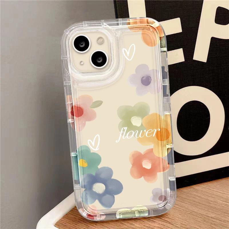 Love Heart Silicone Case For iphone 17 16pro 16E 15 14 13 12 11 12pro 13pro max 14plus Silicone AntiFall Protective Cover