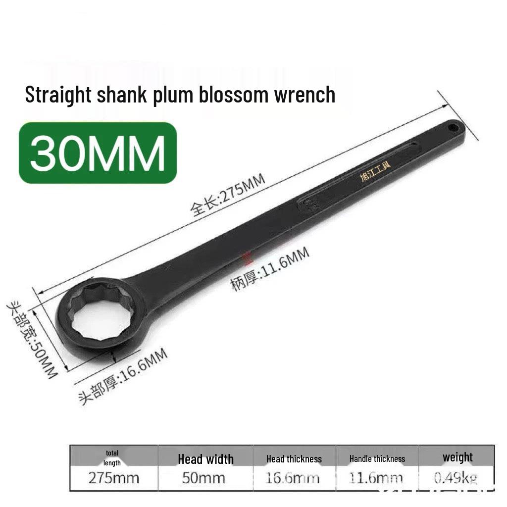 

Extended Handle Striking Single-Head Box Wrench