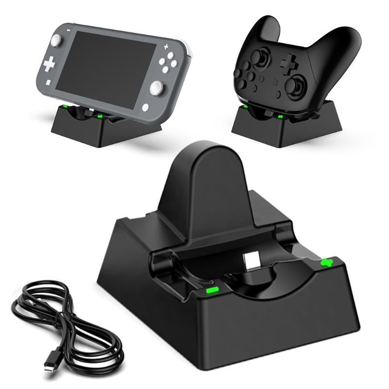 Replacement for Switch/Lite/PRO Dock Pocket Charging Docking Station Portable Adapter