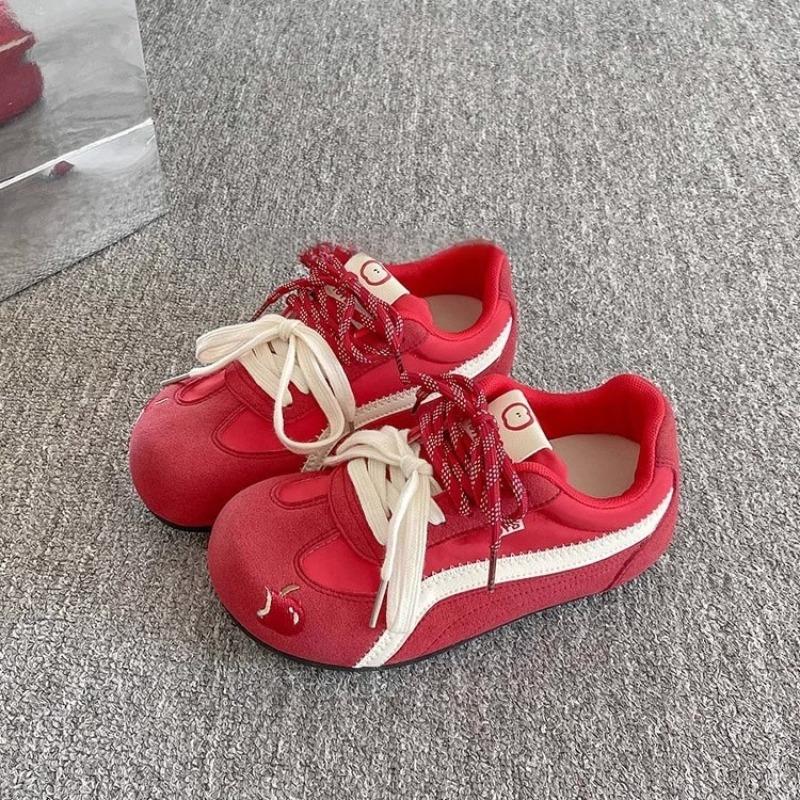 Women S Retro Casual Breathable Low Top Flat Sneakers